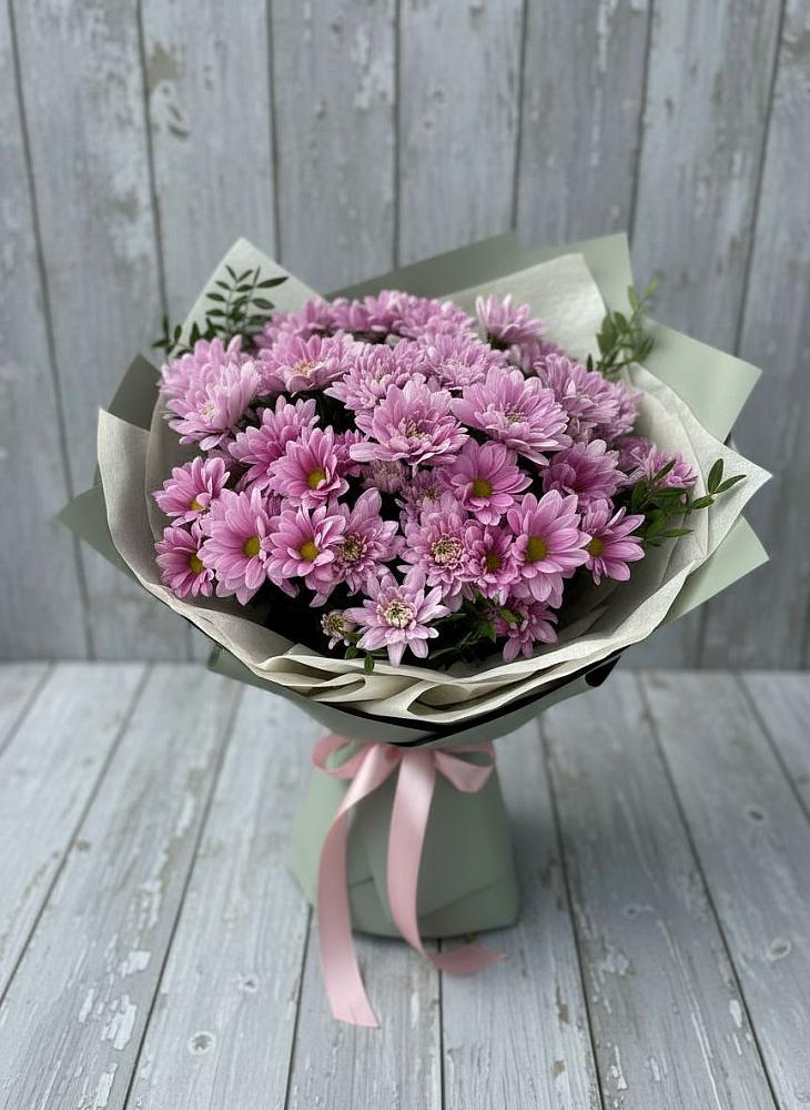 Букет цветов из: Хризантемы в Усинске