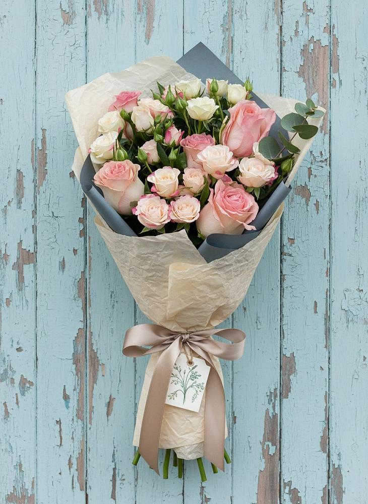 Букет цветов из: Розы в Усинске