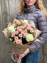 Букет цветов из:  Розы в Усинске