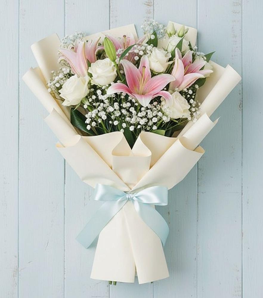 Букет цветов из: Лилии в Усинске