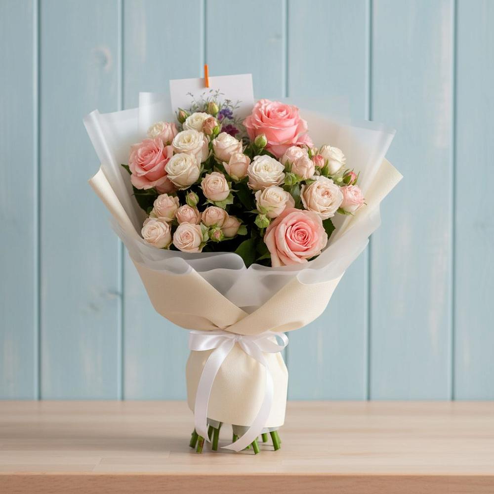 Букет цветов из: Розы в Усинске