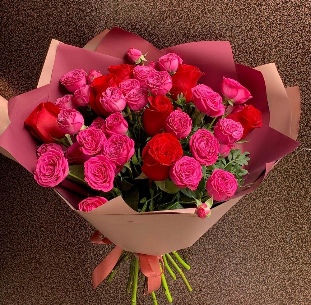 Букет В объятьях нежности в Усинске