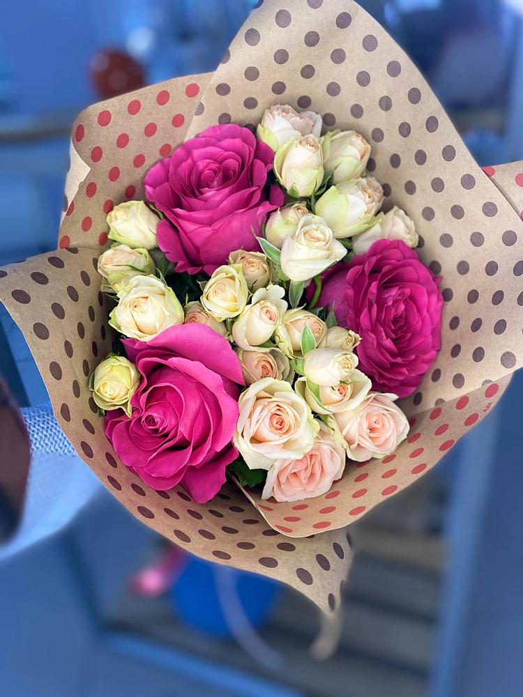 Букет цветов из: Розы в Усинске