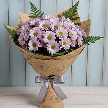 Букет цветов из:  Хризантемы в Усинске