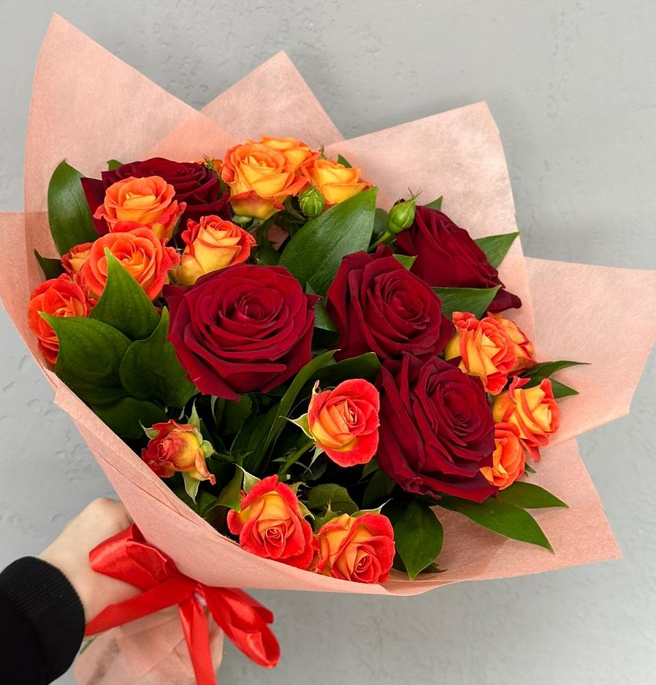 Букет Любовь и восторг в Усинске