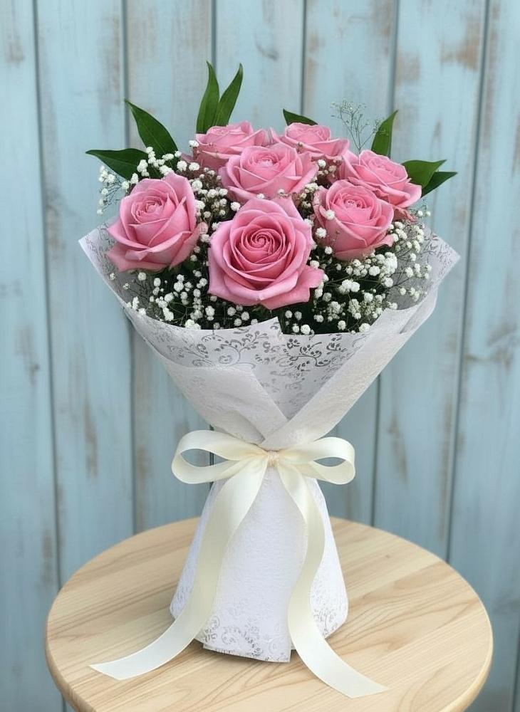 Букет цветов из: Розы в Усинске