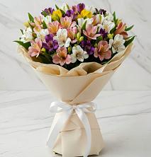 Букет цветов из:  Альстромерии в Усинске