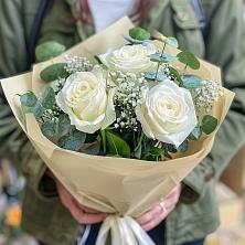 Букет цветов из:  Розы в Усинске