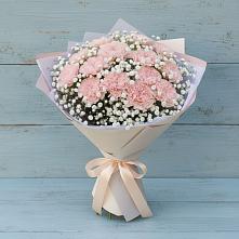 Букет цветов из:  Гвоздики в Усинске