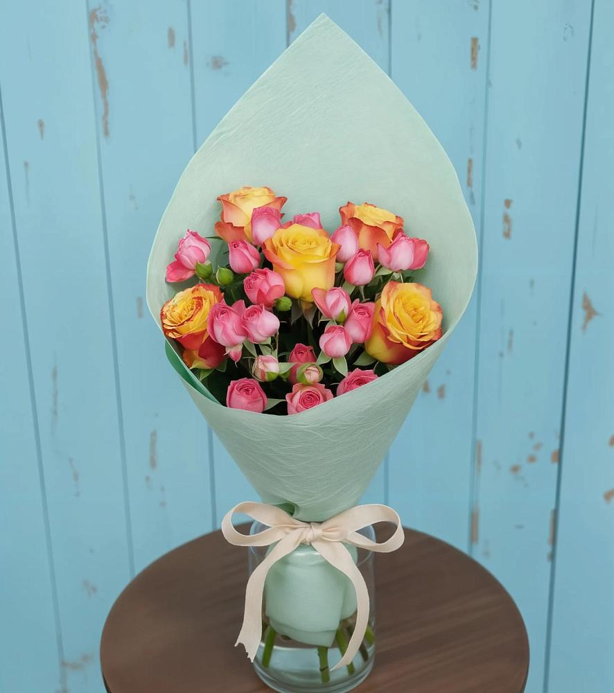 Букет цветов из: Розы в Усинске