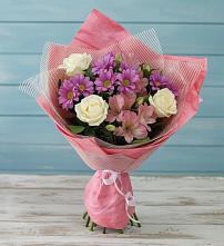 Букет цветов из:  Герберы в Усинске