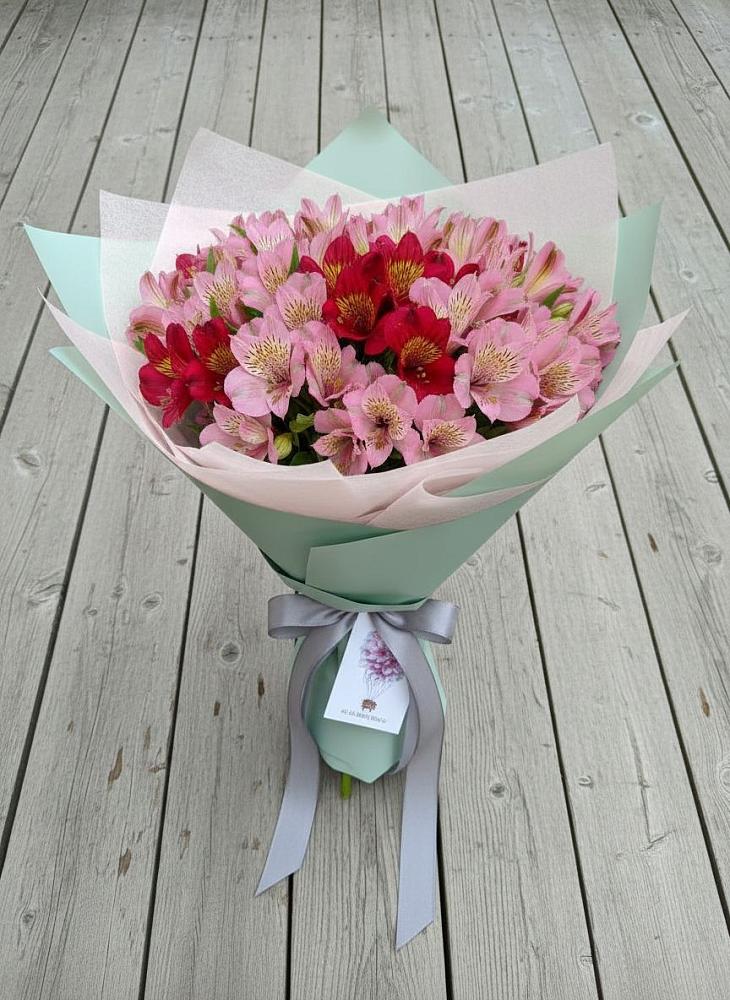 Букет цветов из: Альстромерии в Усинске