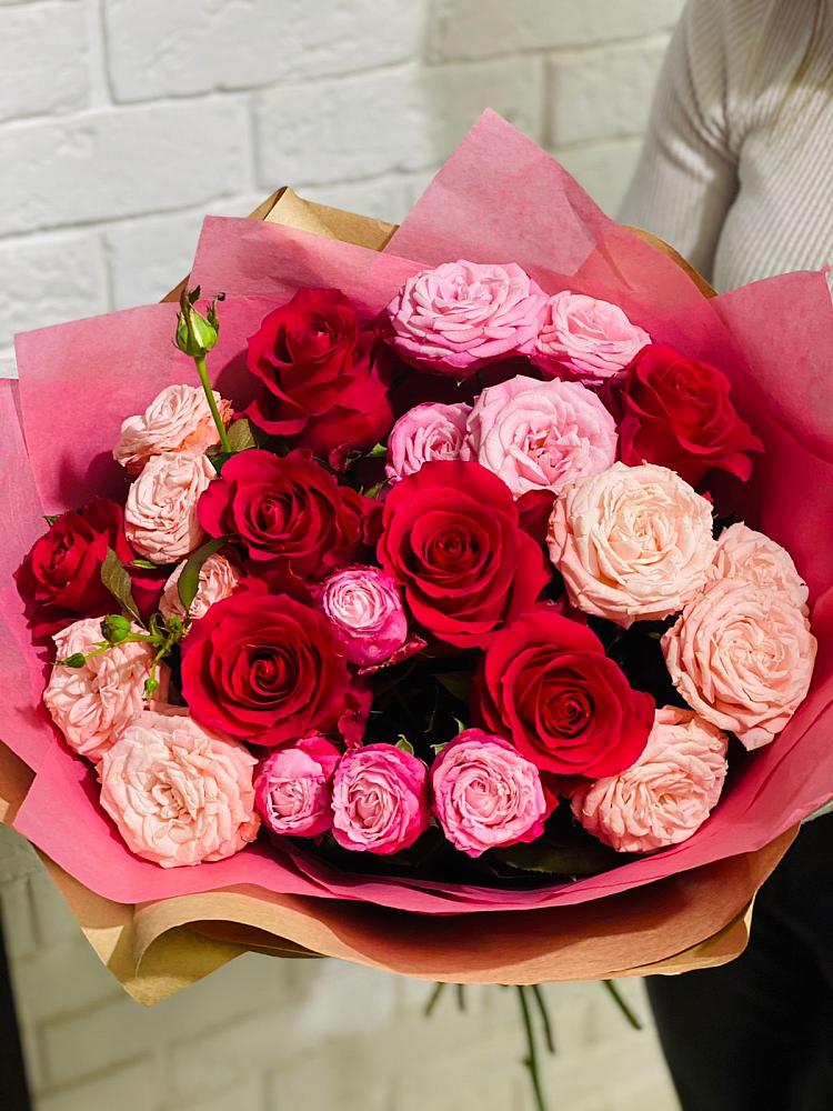 Букет цветов из: Розы в Усинске