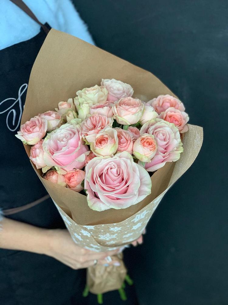 Букет цветов из: Хризантемы и Розы в Усинске