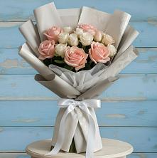 Букет цветов из:  Розы в Усинске