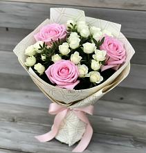 Букет цветов из:  Розы в Усинске