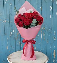 Букет цветов из:  Розы в Усинске