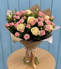 Букет цветов из:  Розы в Усинске