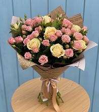 Букет цветов из:  Розы в Усинске
