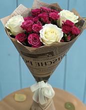 Букет цветов из:  Розы в Усинске