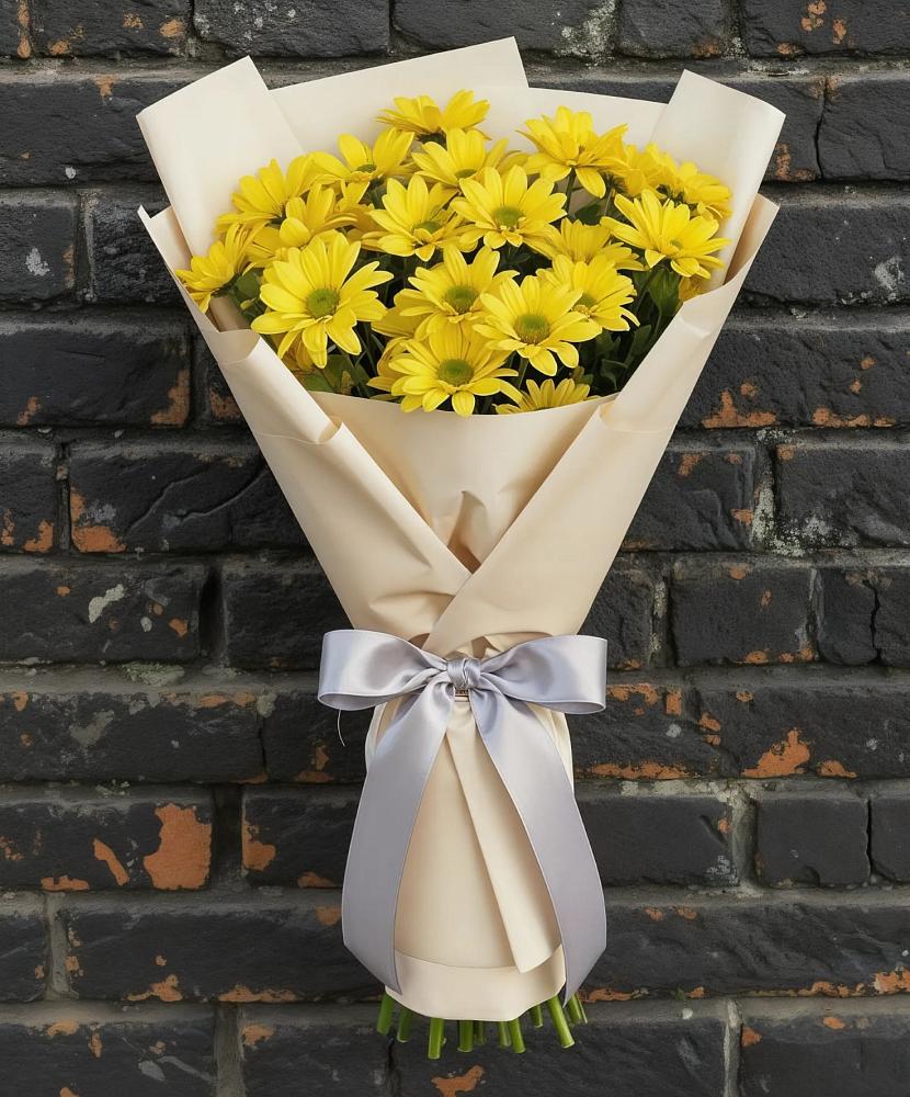 Букет цветов из: Хризантемы в Усинске