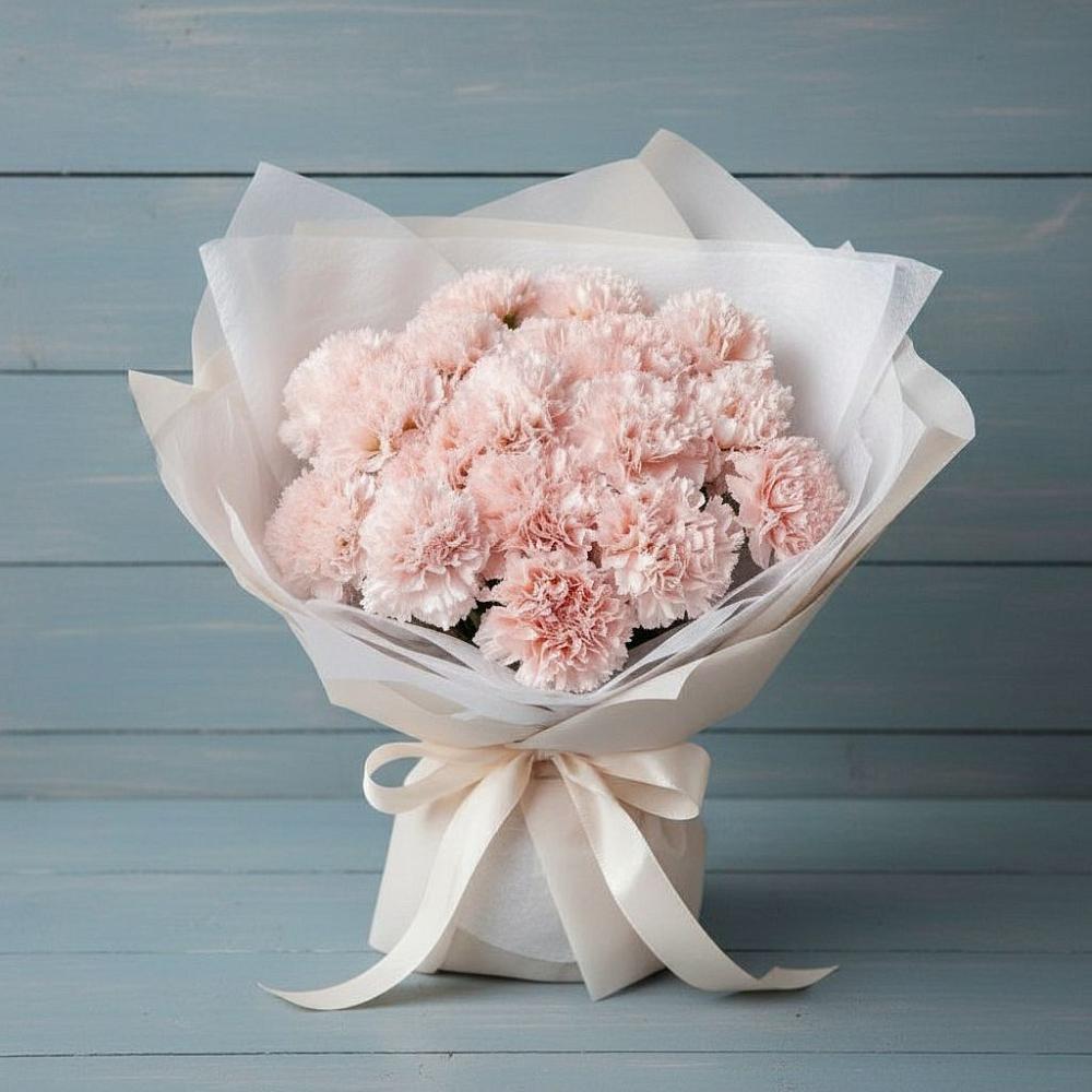 Букет цветов из: Гвоздики в Усинске