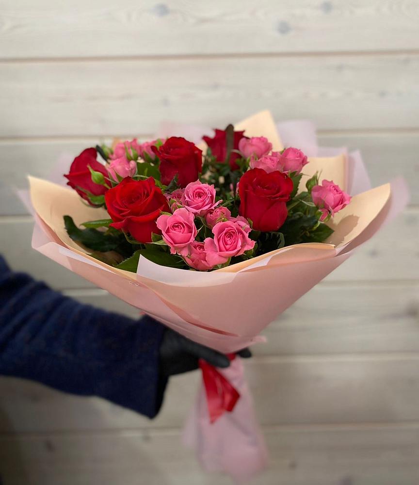 Букет цветов из: Розы в Усинске