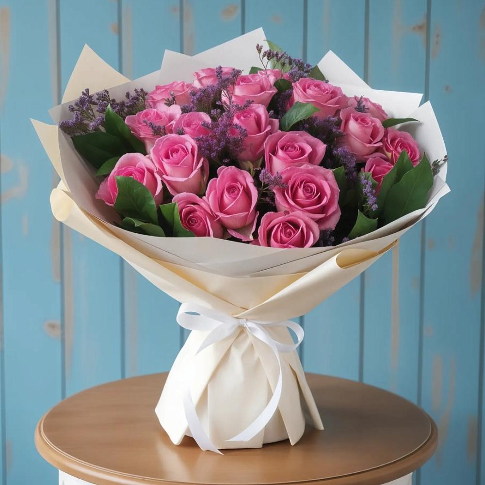 Букет цветов из: Розы в Усинске