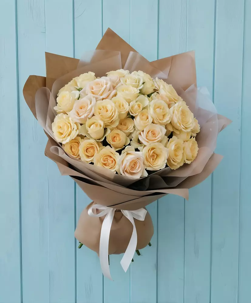 Букет Кремовое облако в Усинске