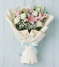 Букет цветов из:  Лилии в Усинске