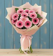 Букет цветов из:  Герберы #REPLACE_PRED# Усинске