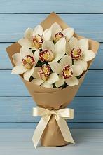 Букет цветов из:  Орхидеи и Розы в Усинске